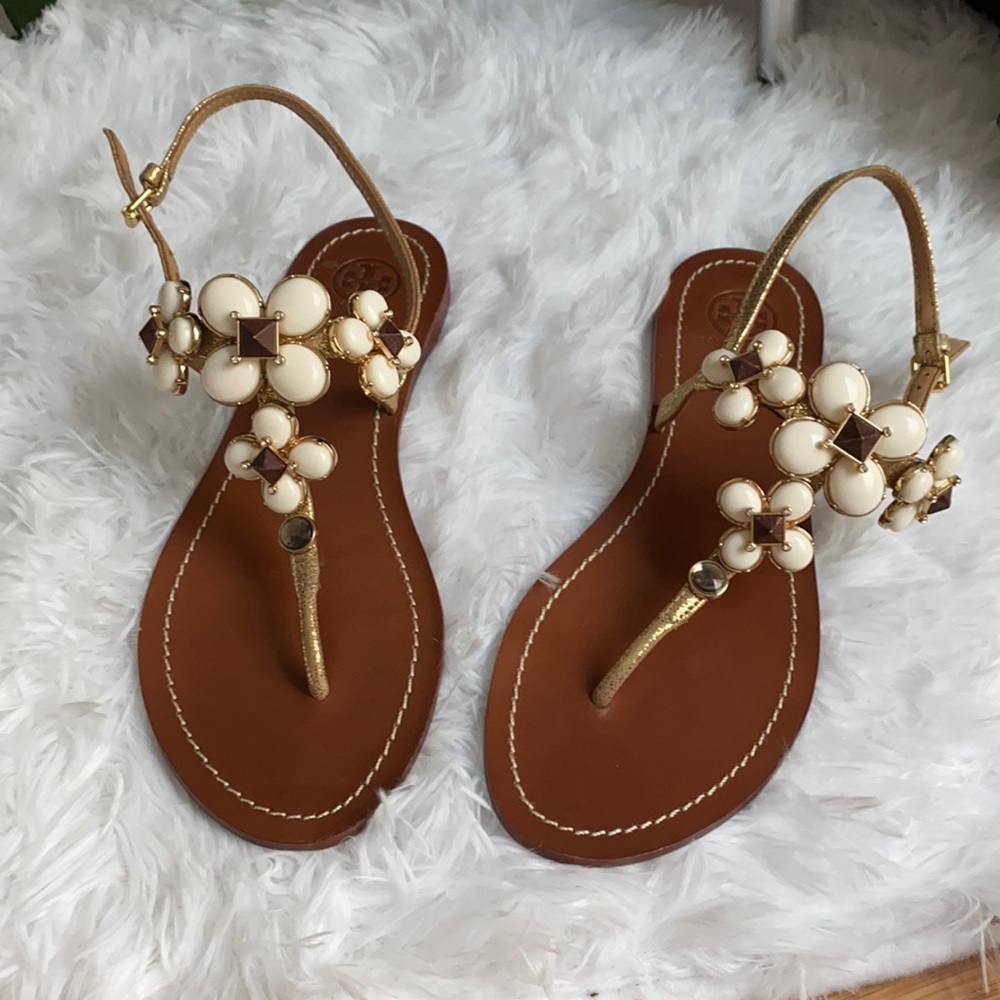 Tory Burch Thong Embellished